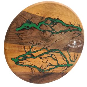 Орехова-дъска-и-епоксидна-смола-въртяща-Ф-30