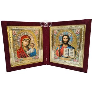 ИКОНА-ИСУС-И-БОГОРОДИЦА